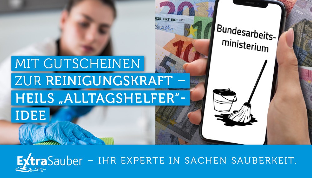 Die geplante „Alltagshelfer“-App von Bundesarbeitsminister Hubertus Heil (SPD) - ExtraSauber Magazin